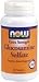 NOW Foods Glucosamine Sulfate Extra Strength (Superior Joint support) - 50 Tablets Image