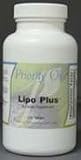 Priority One Vitamins - Lipo Plus 120 tabs [Health and Beauty]