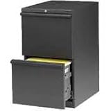 HON COMPANY / 20000 Series mobile pedestal file, two file drawers, 19-7/8d, light gray / HON23820Q / Sold as 1 Each / Mfr Part # 23820Q \*/ 20000 Series mobile pedestal file, two file drawers, 19-7/8d