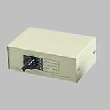 CCS11300 Manual Reversible Data Switch, 4-Way Serial, Putty