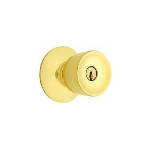 Schlage Lock Co Brs Bell Entry Lockset F51 Bel 605 Ka4 Entry Lockset Polished Brass