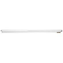 San Jamar CK6544A Anodized Aluminum Slide Check Rack, 44" Length x 3/4" Width x 2" Height
