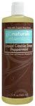Glonaturals Essentials Collection Peppermint Liquid Castile Soap -- 32 fl oz (946 mL) (Pack of 2)