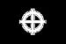 5FT X 3FT CELTIC CROSS BLACK DOUBLE STITCHED FLAG