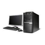 Acer Veriton M670G Desktop Tower Core 2 Duo (E8400) 3.0GHz 4096MB 320GB DVDRW LAN Vista Business downgradeable to XP Pro (Intel Graphics Media Accelerator 4500) (PS.M6GE1.U02)
