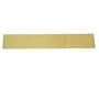 Solid Brass Kick Plate, 6" x 34"