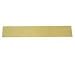 Solid Brass Kick Plate, 6" x 34"