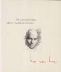 Der Komponist Hans Werner Henze