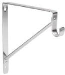 Lido Shelf/Hang Rod Bracket Chrome