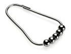Byretech Shower Curtain Rings Pk 12 Chrome Bead BSCR04