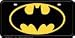 Batman Logo License Plate