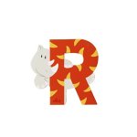 Sevi アルファベットアニマル R
