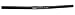 Ritchey Comp flat bar, (25.4) 22.8" wide - black