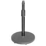 On Stage DS7200B Adjustable Desk Microphone Stand, Black