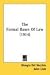 Book The Formal Bases Of Law (1914)