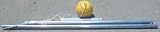 Sporting Goods : Ground Mounted Tetherball Set Galvanized, Complete - Deluxe Ball, Cord, Pole and Sleeve