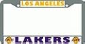 Los Angeles Lakers Chrome License Plate Frame