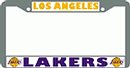 Los Angeles Lakers Chrome License Plate Frame