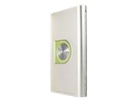 JOUJYE JJ-22VSU3 6,35cm 2,5Zoll SATA/USB 3.0 HDD externes Gehauese RoHS gruen/silber Preisvergleich