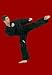 Hapkido Suit- Black - Black Size 6/190