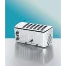 Burco 6 slot Commercial Multifunction Toaster Chrome