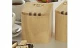 Natural rubberwood Coffee,Sugar & Tea Canisters