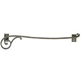 18-Inch Towel Bar with Scroll Design