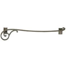 18-Inch Towel Bar with Scroll Design