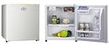 Features small freezer compartment, door shelves, center shelf. Perfect for offices, dorms, and recreation rooms.