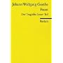 Reclam Universal-Bibliothek, Nr.1, Faust I: Der Trag�die erster Teil