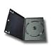 100 Black Single DVD Cases - 14mm