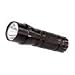 Super-Bright Luxeon LED Flashlight - Weatherproof Aluminum - Black Satin - Gift Box
