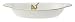 Villeroy & Boch Cascara CeramicPlus12-by-6-1/4-Inch Oval Baker