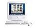 Electronics : Apple eMac - All-in-one - 1 x PPC G4 1.25 GHz - RAM 256 MB - HDD 1 x 40 GB - CD-RW / DVD-ROM combo - Radeon 9200 - Mdm - MacOS X 10.3 - Monitor : 17' CRT