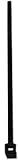 AMERICAN TERMINAL L-4-18-B-1000 Cable Ties (4 Mini/Intermediate Black Bag 1000)