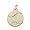 Baseball Charm - Gold Plate