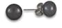Black pearl earrings