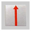 マスターライン_M-5_貼付用（10枚入)：【測量用品】：205-0082