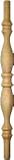 9 1/8 inch Hardwood Spindle