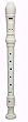 Yamaha 20-Series 3-Piece C-Soprano Recorder (Baroque-English Fingering, Ivory)