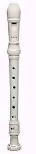 Yamaha 20-Series 3-Piece C-Soprano Recorder (Baroque-English Fingering, Ivory)
