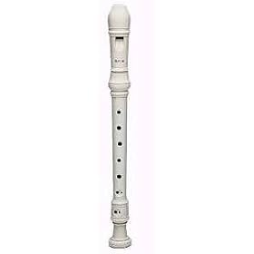 Yamaha 20-Series 3-Piece C-Soprano Recorder (Baroque-English Fingering, Ivory)