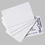 PVC ID Card,CR80 Size,30 mil Thick,2-1/8x3-3/8,100/PK,WE, Sold as 1 pack
