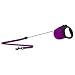 Pet Supplies : Flexi Comfort 1 Retractable Cord Dog Leash in Purple (Small)