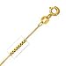 10k Yellow Gold 20 Inch X .6 mm Box Chain Necklace - O Ring Clasp