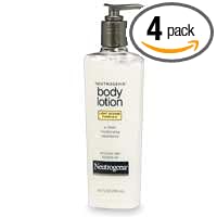 Neutrogena Body Lotion, Light Sesame Formula, 8.5-Ounce Pumps (Pack of 4)