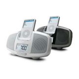 iBoom Travel clock radio-white