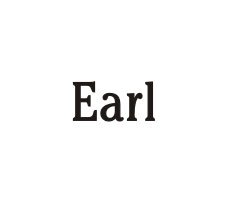 Clearly Charming Earl RED HEART Laser Name Italian Charm Link