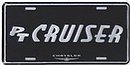 PT Cruiser License Plate