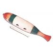 Economy Series Fish Shaped Painted Guiro